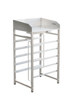 Omcan 48179 - 17.5″ x 24″ x 42″ Stainless Steel French Fry Dump Station