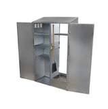 Omcan 48232 - Janitor Cabinet, 2 Doors with Right Mop Sink, Service Faucet and Hose