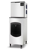 Omcan 47485 - 22″ Ice Maker Machine with 275 lb. Ice bin – Ice Yield 350 lb. per Day