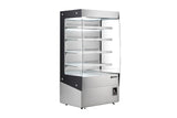 Omcan 48386 - 46" Floor Display Warmer, 4 Shelves, Open Front, Self-Service, 26.8 cu. ft. (760 L) Capacity - 220V, 3100W