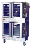 Omcan 48552 - 38" Floor Model Electric Convection Oven Double Chamber