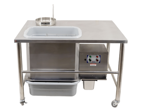 Omcan 48616 - 48" Breading Station with Clump Sifting