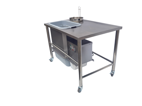 Omcan 48616 - 48" Breading Station with Clump Sifting
