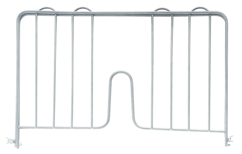 Omcan 48748 - Pressure Fit Chrome Shelf Divider 14" x 4"