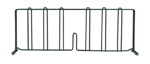 Omcan 48751 - Pressure Fit Green Epoxy Shelf Divider 18" x 4"