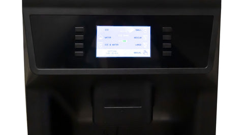 Omcan 48771 - Ice Machine and Water Dispenser, Digital Control, 220 lb/Day