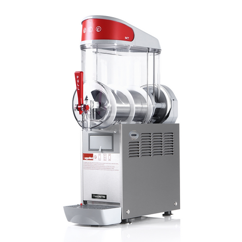 Omcan 49081 - Ugolini MT1 Countertop Single Bowl Granita / Slushy Machine with Magnetic Drive – 2.6 Gal. (10L) Capacity