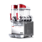 Omcan 49082 - Ugolini MT2 Countertop Double Bowl Granita / Slushy Machine with Magnetic Drive – 2 x 2.6 Gal. (10L) Capacity