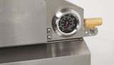 Omcan 49112 - Stainless Steel Propane Pizza Oven with Foldable Legs 12,000 BTU