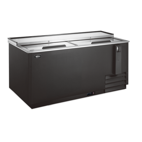Omcan 50039 - 50″ Reach-In Beer Bottle Cooler, 13.5 cu.ft. (382 L)