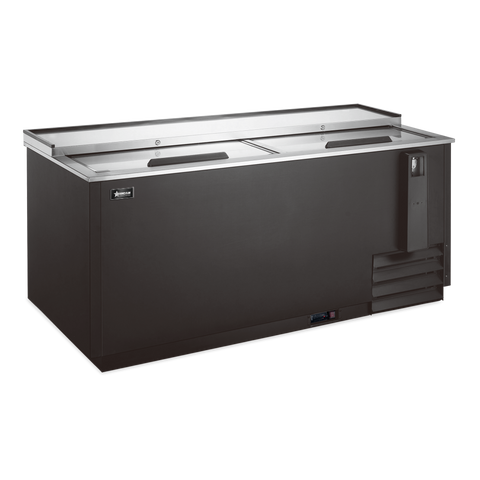 Omcan 50040 - 65″ Reach-In Beer Bottle Cooler, 17.2 cu.ft. (487 L)