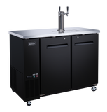 Omcan 50063 - 49″ Two (2) Door Kegerator / Beer Dispenser with 1 Tap, 11.8 cu.ft. (335 L)