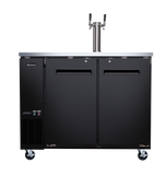 Omcan 50063 - 49″ Two (2) Door Kegerator / Beer Dispenser with 1 Tap, 11.8 cu.ft. (335 L)