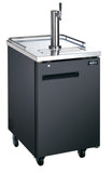 Omcan 50066 - 24″ One (1) Door Kegerator / Beer Dispenser with 1 Tap, 6 cu.ft. (170 L)