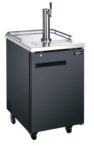Omcan 50066 - 24″ One (1) Door Kegerator / Beer Dispenser with 1 Tap, 6 cu.ft. (170 L)
