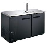 Omcan 50067 - 59″ Two (2) Door Kegerator / Beer Dispensers with One Tap, 19 cu.ft. (547 L)
