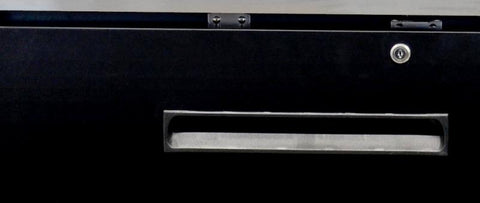 Omcan 50069 - 90″ Three (3) Door Kegerator / Beer Dispenser with 2 Taps, 32 cu.ft. (916 L)