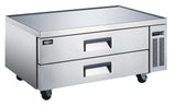 Omcan 50071 - 52″ Two (2) Drawer Refrigerated Chef Base, 9 cu.ft. (258 L), Stainless Steel