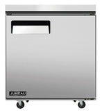 Omcan 58011 - Juneau 27″ One (1) Door Undercounter Freezer, 3.4 cu.ft. (95 L), Stainless Steel