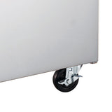 Omcan 58005 - Juneau 28″ One (1) Door Refrigerated Prep Table, 3.4 cu.ft (95 Liters), Stainless Steel