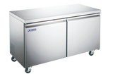 Omcan 59055 - Aurora 48″ Two (2) Door Undercounter Freezer, 11 cu.ft. (320L), Stainless Steel