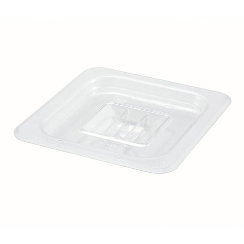Omcan 80015 - Polycarbonate Clear Solid Cover for 1/6 Size Food Pans