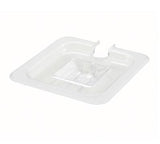 Omcan 80016 - Polycarbonate Clear Slotted Cover for 1/6 Size Food Pans