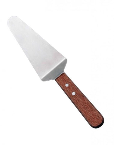 Omcan 80018 - Pie Server with 4 3/4″ x 2 3/8″ blade and Wooden Handle