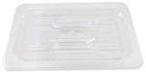Omcan 80020 - Polycarbonate Quarter-Size Clear Solid Cover for Food Pan