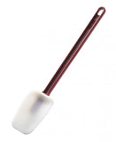 Omcan 80063 - 16" High Temperature Silicone Scraper Spoonula with Red Handle