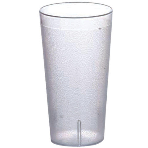 Omcan 80328 - 5 oz / 148 ml Clear Pebbled Tumbler