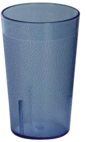 Omcan 80331 - 8 oz / 237 ml Blue Pebbled Tumbler