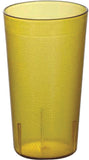 Omcan 80350 - 32 oz / 946 ml Amber Pebbled Tumbler