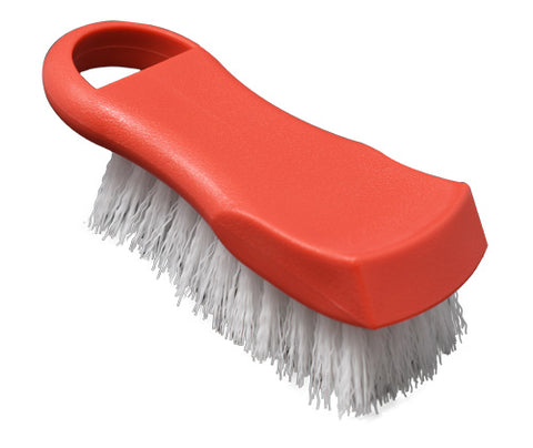 Omcan 80504 - Red Plastic Cutting Board Brush