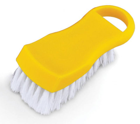 Omcan 80505 - Yellow Plastic Cutting Board Brush
