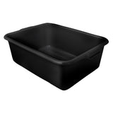 Omcan 80623 - 21.5″ x 15.5″ x 7″ Standard Polypropylene Black Bus Box