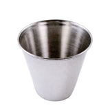 Omcan 80823 - 4 oz Stainless Steel Sauce Cup – Pack of 12