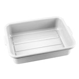 Omcan 80892 - 21.5″ x 15.5″ x 5″ Standard Polypropylene White Bus Box