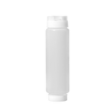 Omcan 81161 - 16 oz Clear Dual-way First In First Out Squeeze Bottle NSF
