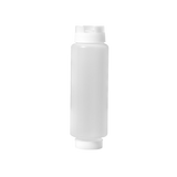 Omcan 81162 - 20 oz Clear Dual-way First In First Out Squeeze Bottle NSF