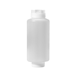 Omcan 81164 - 32 oz Clear Dual-way First In First Out Squeeze Bottle NSF