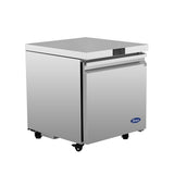 Atosa AUF27SD - 27" Undercounter Freezer - 6.4 Cu. Ft.