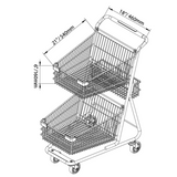 Omcan Shopping Cart